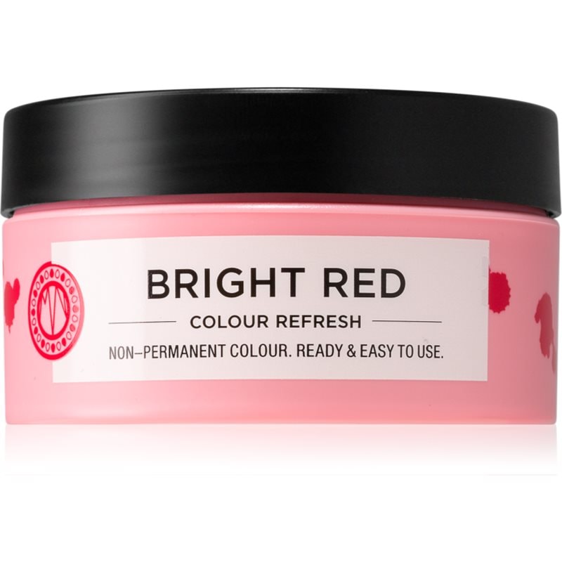 Maria Nila Colour Refresh Bright Red нежна подхранваща маска без перманентни цветови пигменти издържа 4 – 10 измивания 0.66 - Грижа за коса - Сравни цени от 1 магазин с безплатна доставка