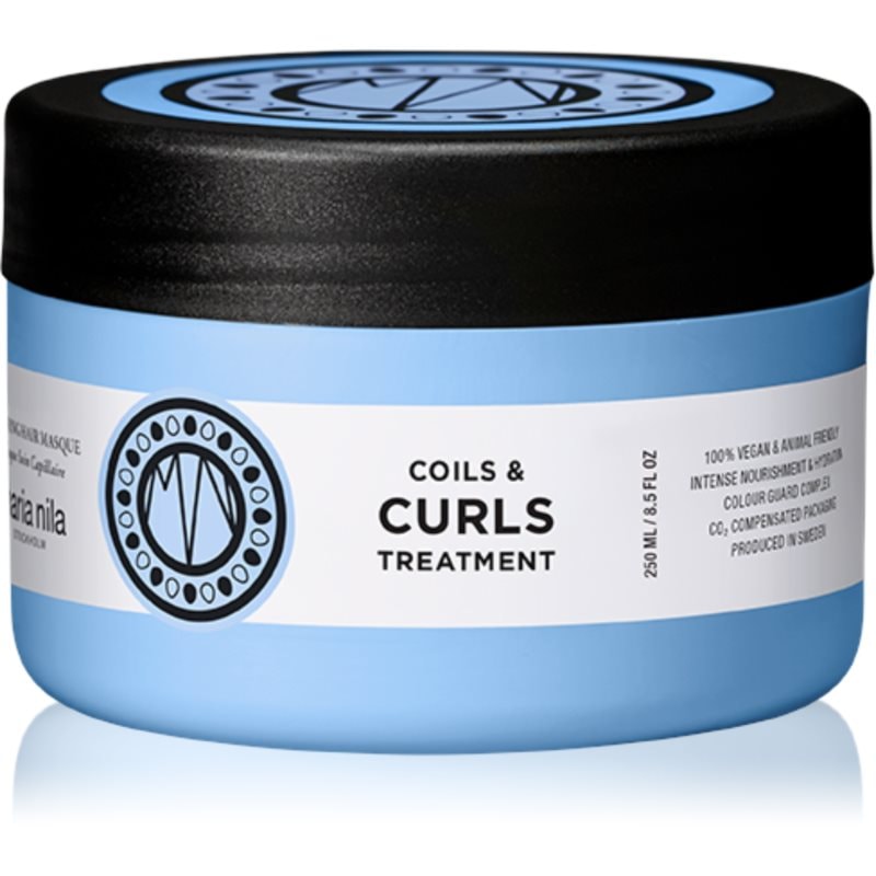 Maria Nila Maria Nila Coils & Curls Treatment Mask подхранваща маска за чуплива и къдрава коса - Унисекс парфюм 250мл - Сравни цени от 1 магазин с безплатна доставка
