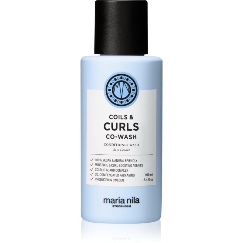 Maria Nila Coils & Curls Co-Wash шампоан и балсам за чуплива и къдрава коса