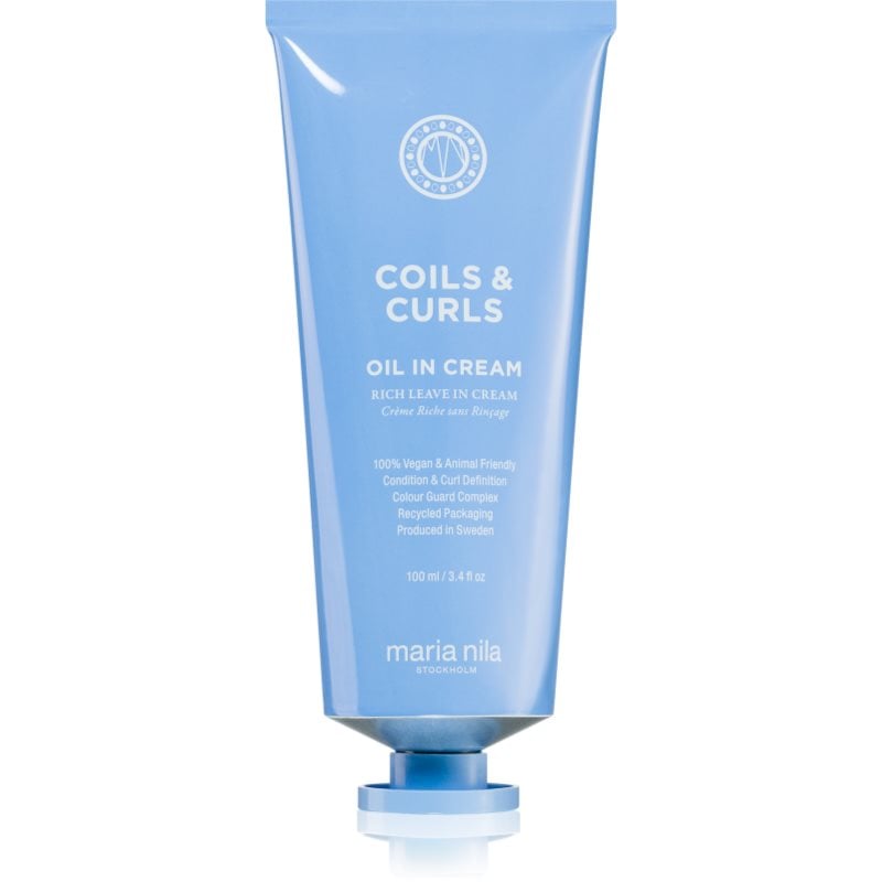 Maria Nila Coils & Curls Oil In Cream регенериращ крем за чуплива и къдрава коса