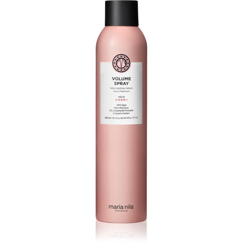 Maria Nila Volume Spray лак за коса със силна фиксация без сулфати Finishing Spray - Грижа за коса - Сравни цени от 1 магазин с безплатна доставка