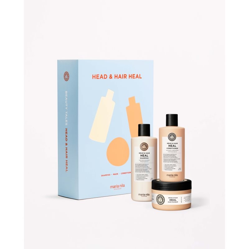 Maria Nila Head & Hair Heal Holiday Box подаръчен комплект за увредена и крехка коса - Комплект - Сравни цени от 1 магазин с безплатна доставка