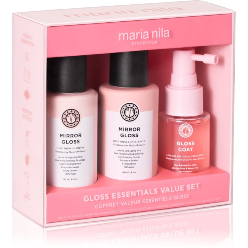 Maria Nila Mirror Gloss Essentials Value Set комплект