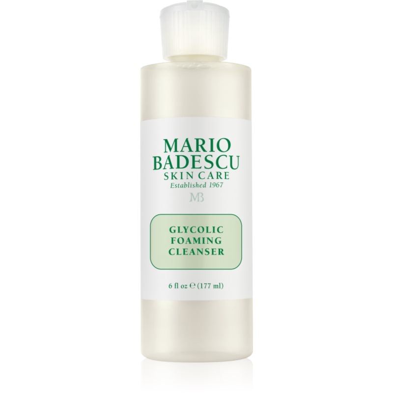 Mario Badescu Glycolic Foaming Cleanser пенлив почистващ гел за възобновяване на повърхността на кожата - Грижа за лице - Сравни цени от 1 магазин с безплатна доставка