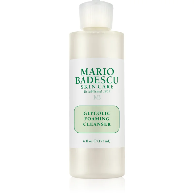 Mario Badescu Glycolic Foaming Cleanser пенлив почистващ гел за възобновяване на повърхността на кожата - Грижа за лице - Сравни цени от 1 магазин с безплатна доставка