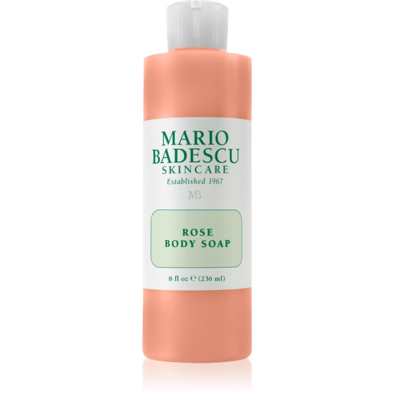 Mario Badescu Rose Body Soap зареждащ с енергия душ гел с розово масло