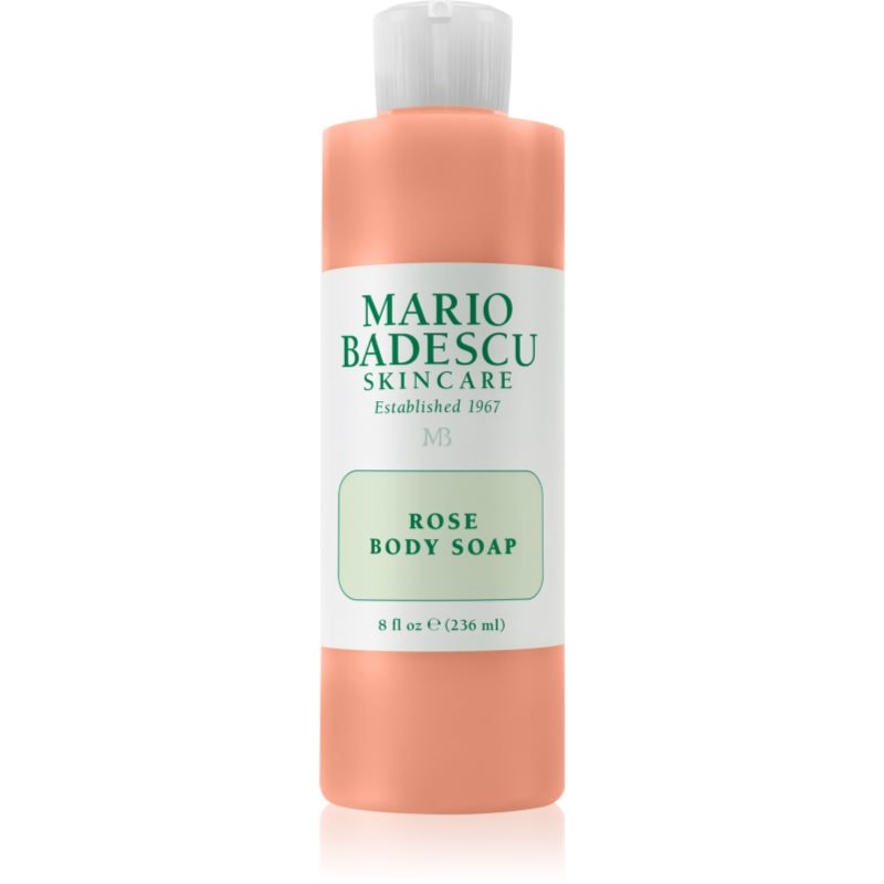 Mario Badescu Mario Badescu Rose Body Soap зареждащ с енергия душ гел с розово масло - Унисекс парфюм 236мл - Сравни цени от 1 магазин с безплатна доставка