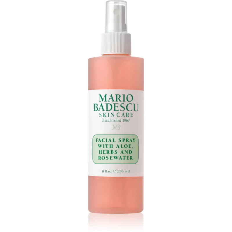 Mario Badescu Facial Spray with Aloe, Herbs and Rosewater тонизираща мълга за лице за освежаване и хидратация - Грижа за лице - Сравни цени от 1 магазин с безплатна доставка