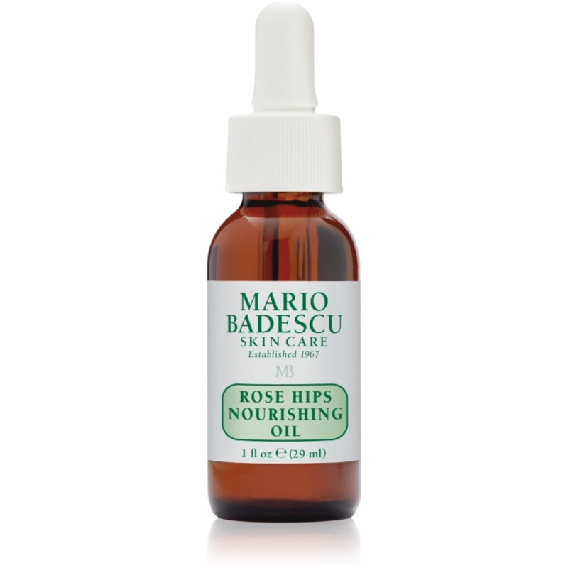 Mario Badescu Rose Hips Nourishing Oil антиоксидантен маслен серум за лице с шипково масло - Грижа за лице - Сравни цени от 1 магазин с безплатна доставка