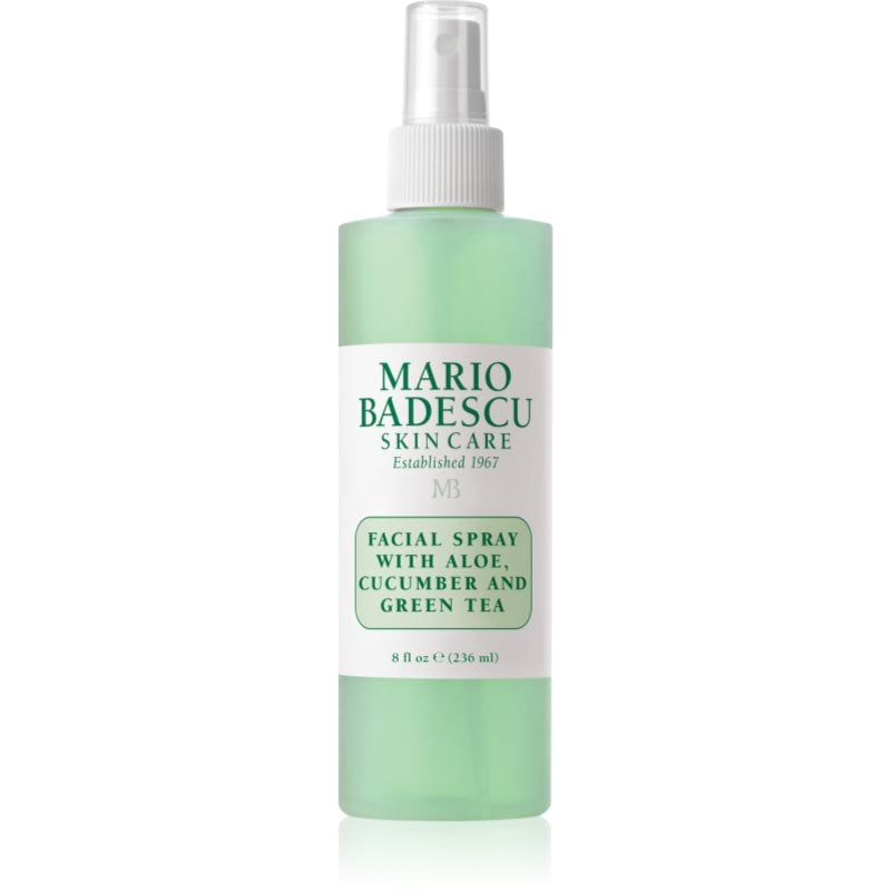 Mario Badescu Facial Spray with Aloe, Cucumber and Green Tea охлаждаща и освежаващ мъгла за уморена кожа