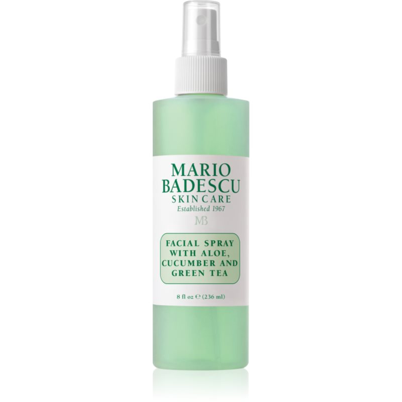 Mario Badescu Mario Badescu Facial Spray with Aloe, Cucumber and Green Tea охлаждаща и освежаващ мъгла за уморена кожа - Унисекс парфюм 59мл - Сравни цени от 1 магазин с безплатна доставка
