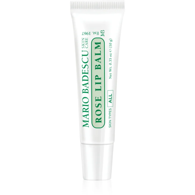 Mario Badescu Rose Lip Balm ултра подхранващ балсам за устни с аромат на рози - Грижа за лице - Сравни цени от 1 магазин с безплатна доставка