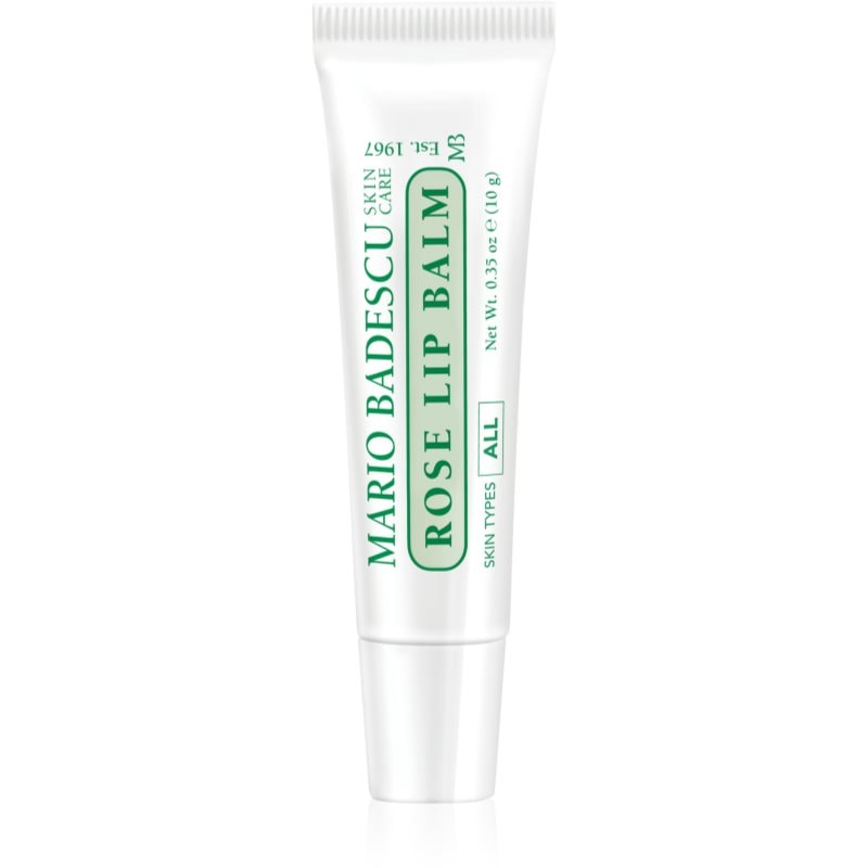 Mario Badescu Rose Lip Balm ултра подхранващ балсам за устни с аромат на рози - Грижа за лице - Сравни цени от 1 магазин с безплатна доставка
