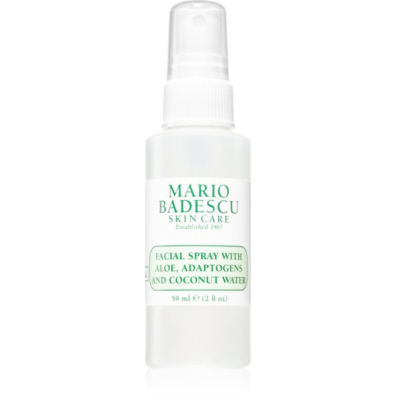 Mario Badescu Facial Spray with Aloe, Adaptogens and Coconut Water освежаваща мъгла за нормална към суха кожа