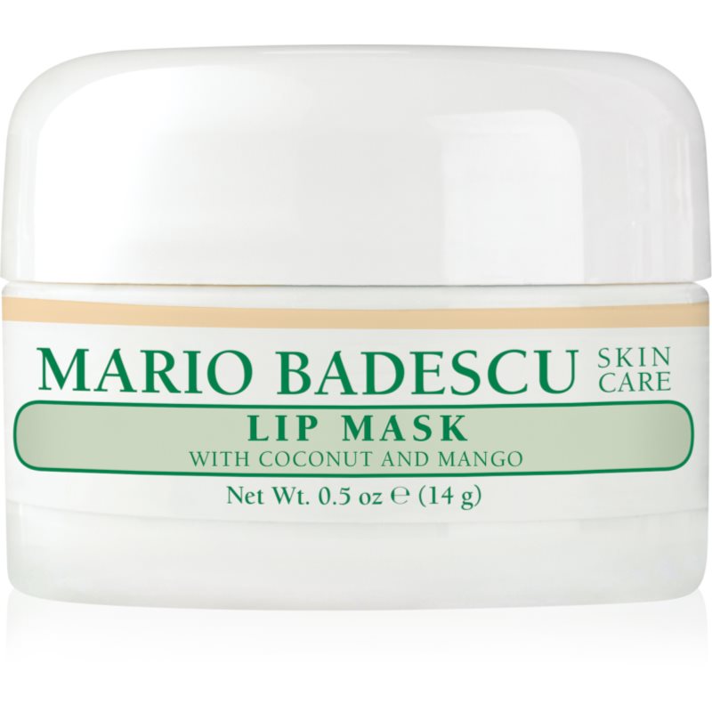 Mario Badescu Lip Mask with Coconut and Mango хидратираща маска за устни - Грижа за лице - Сравни цени от 1 магазин с безплатна доставка