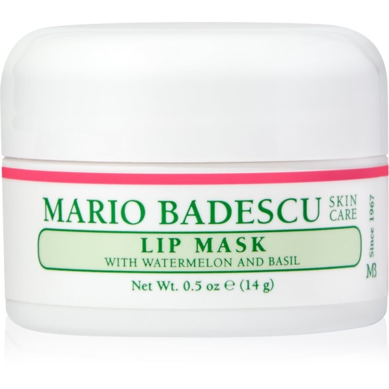 Mario Badescu Lip Mask with Watermelon and Basil хидратираща маска за устни - Грижа за лице - Сравни цени от 1 магазин с безплатна доставка