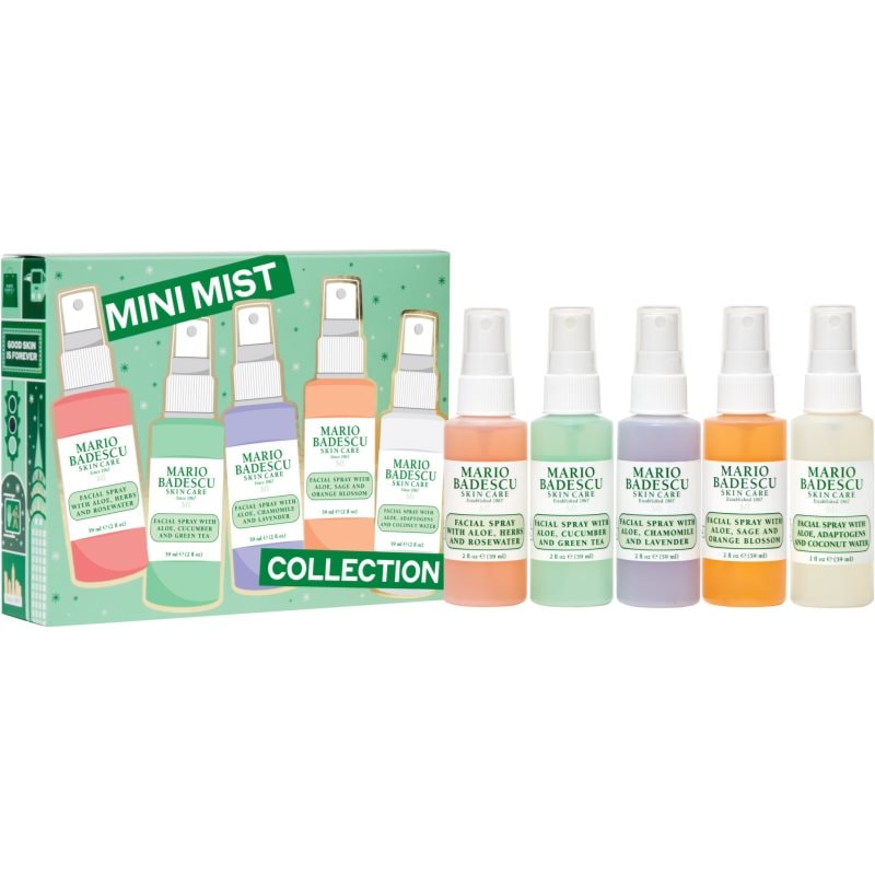 Mario Badescu Mini Mist Collection подаръчен комплект за освежаване и хидратация - Комплект - Сравни цени от 1 магазин с безплатна доставка