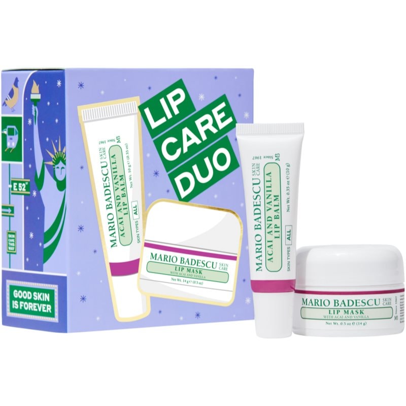 Mario Badescu Lip Care Duo подаръчен комплект за устни - Комплект - Сравни цени от 1 магазин с безплатна доставка
