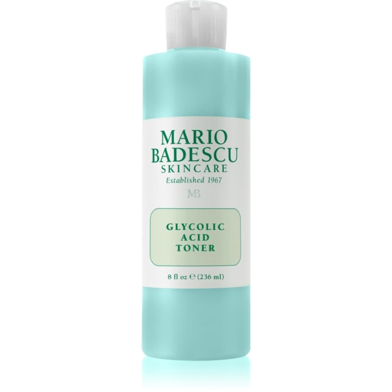 Mario Badescu Glycolic Acid Toner тонер за лице, намаляващ признаците на стареене за суха и смесена кожа