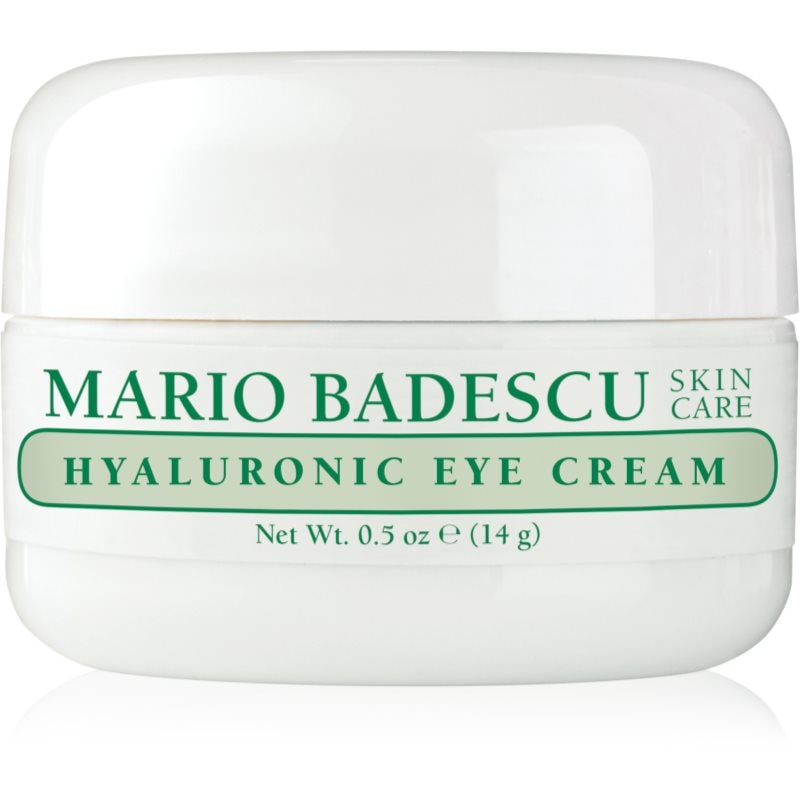 Mario Badescu Hyaluronic Eye Cream хидратиращ и изглаждащ очен крем с хиалуронова киселина - Грижа за лице - Сравни цени от 1 магазин с безплатна доставка