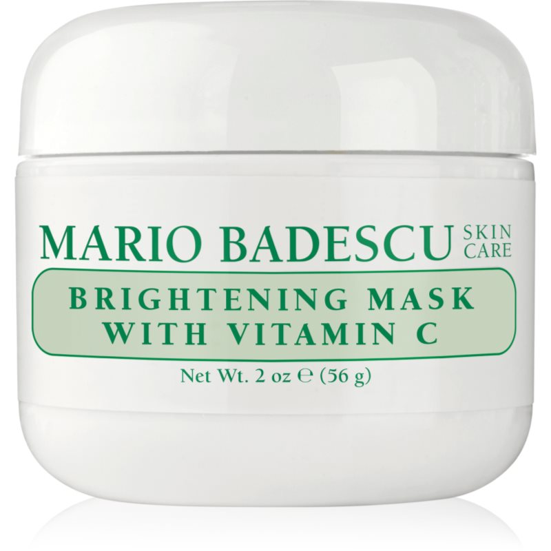 Mario Badescu Mario Badescu Brightening Mask with Vitamin C озаряваща маска за безжизнена кожа с неуеднаквен тен - Унисекс парфюм 56мл - Сравни цени от 1 магазин с безплатна доставка
