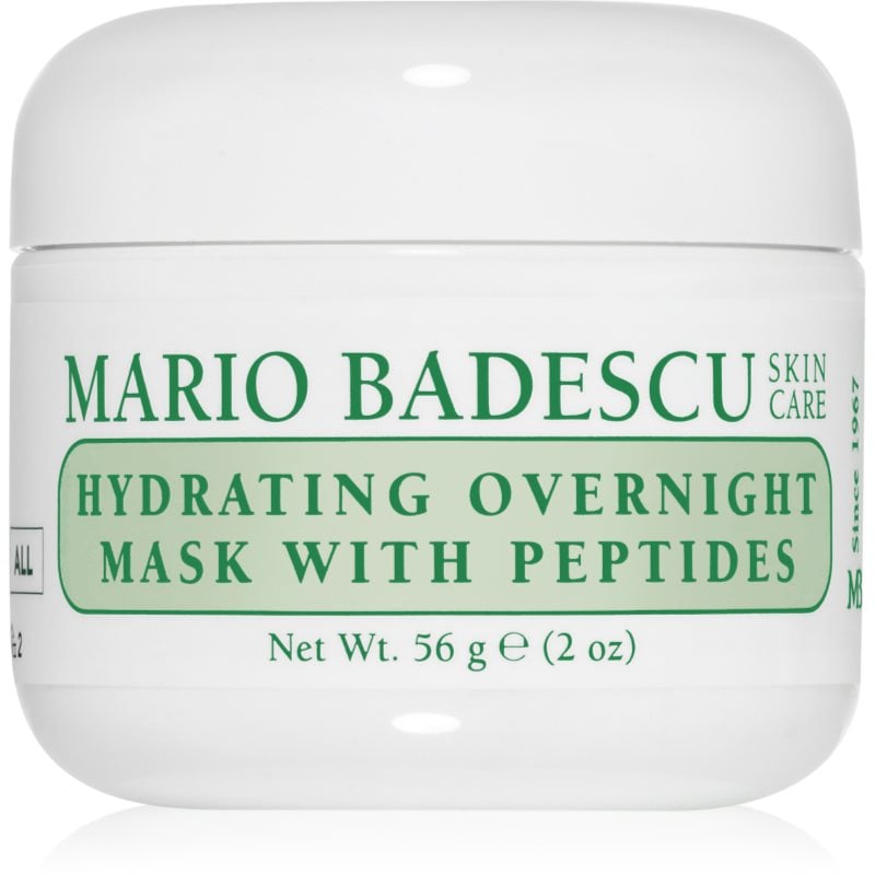 Mario Badescu Hydrating Overnight Mask with Peptides нощна маска с пептиди