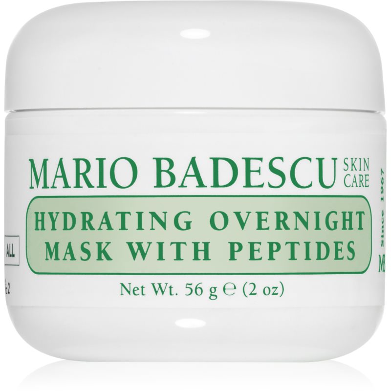 Mario Badescu Hydrating Overnight Mask with Peptides нощна маска с пептиди - Грижа за лице - Сравни цени от 1 магазин с безплатна доставка