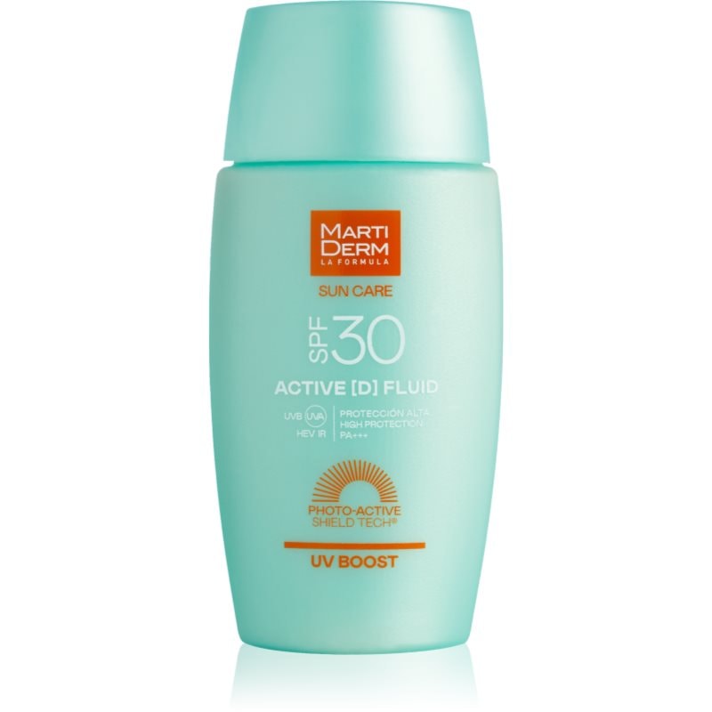 MartiDerm Sun Care Active D Fluid слънцезащитен флуид за лице SPF 30 - Грижа за лице - Сравни цени от 2 магазина с безплатна доставка