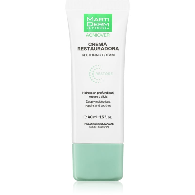 MartiDerm Acniover Restoring Cream регенериращ крем за лие с пребиотици
