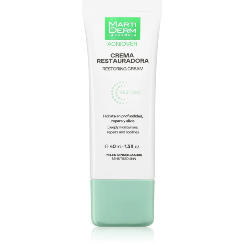 MartiDerm Acniover Restoring Cream регенериращ крем за лие с пребиотици - Грижа за лице - Сравни цени от 1 магазин с безплатна доставка