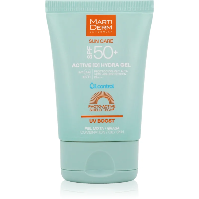 MartiDerm Sun Care Active D Hydra Gel слънцезащитен гел-крем за лице - Грижа за лице - Сравни цени от 1 магазин с безплатна доставка