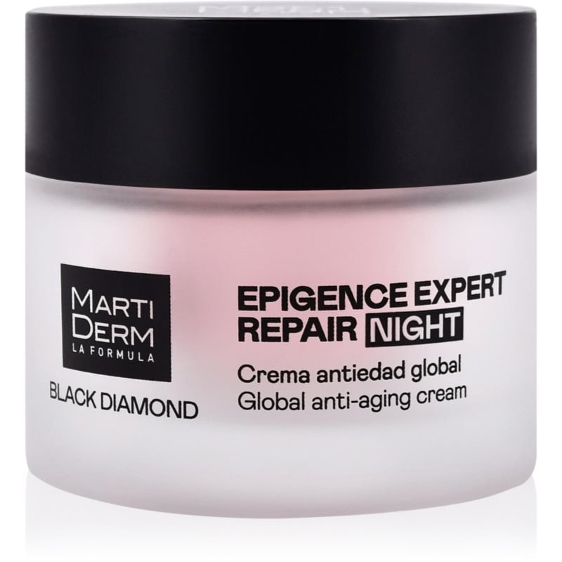 MartiDerm Black Diamond Epigence Expert Repair Night нощен крем против бръчки пълнещ