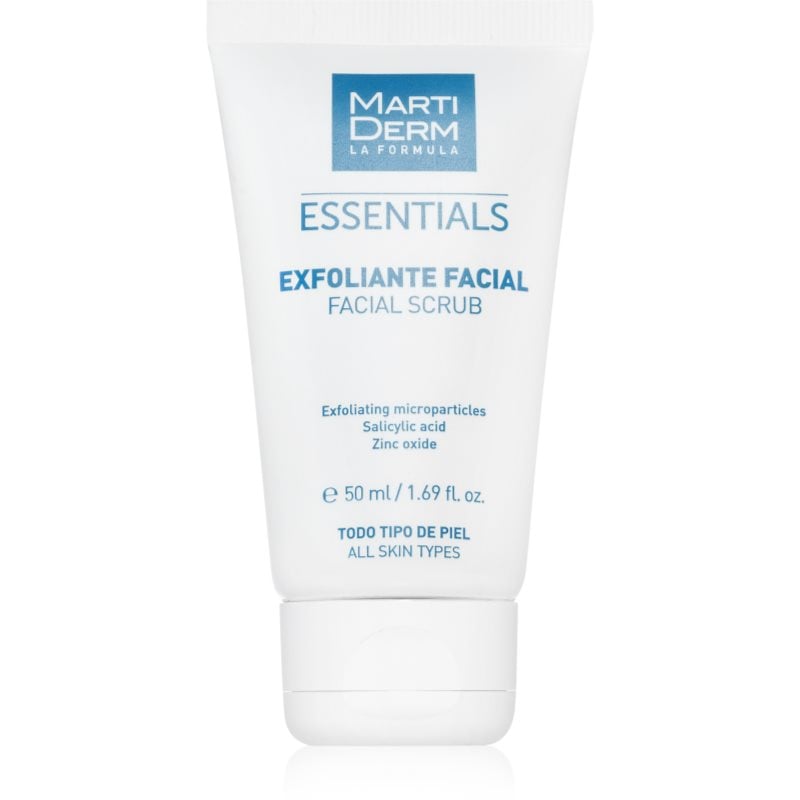 MartiDerm Essentials почистващ пилинг за лице