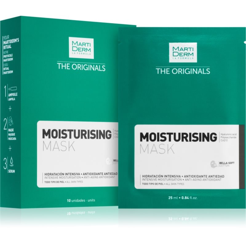 MartiDerm MartiDerm The Originals Anti-Aging хидратираща маска за лице - Унисекс парфюм 10мл - Сравни цени от 1 магазин с безплатна доставка