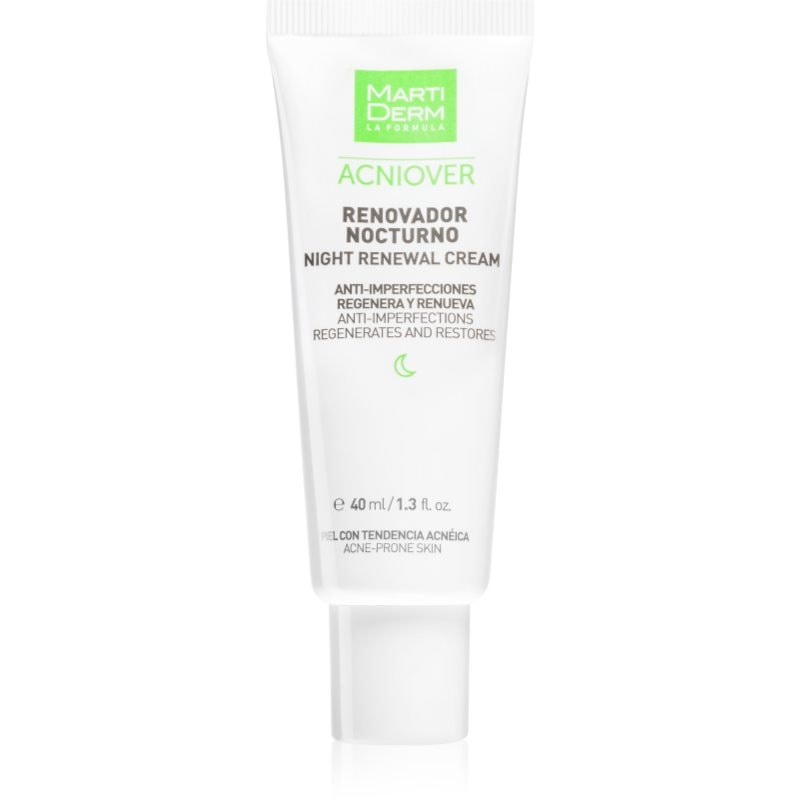 MartiDerm Acniover Night Reneval Cream интензивен нощен крем против акне - Грижа за лице - Сравни цени от 1 магазин с безплатна доставка