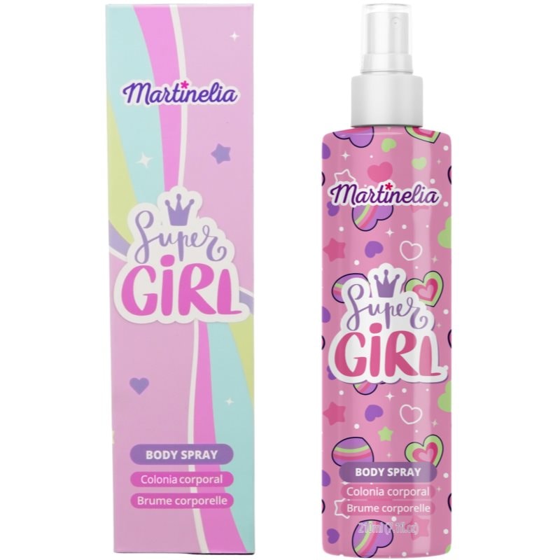 Martinelia Super Girl Body Spray мъгла за тяло за деца - Грижа за тяло - Сравни цени от 1 магазин с безплатна доставка