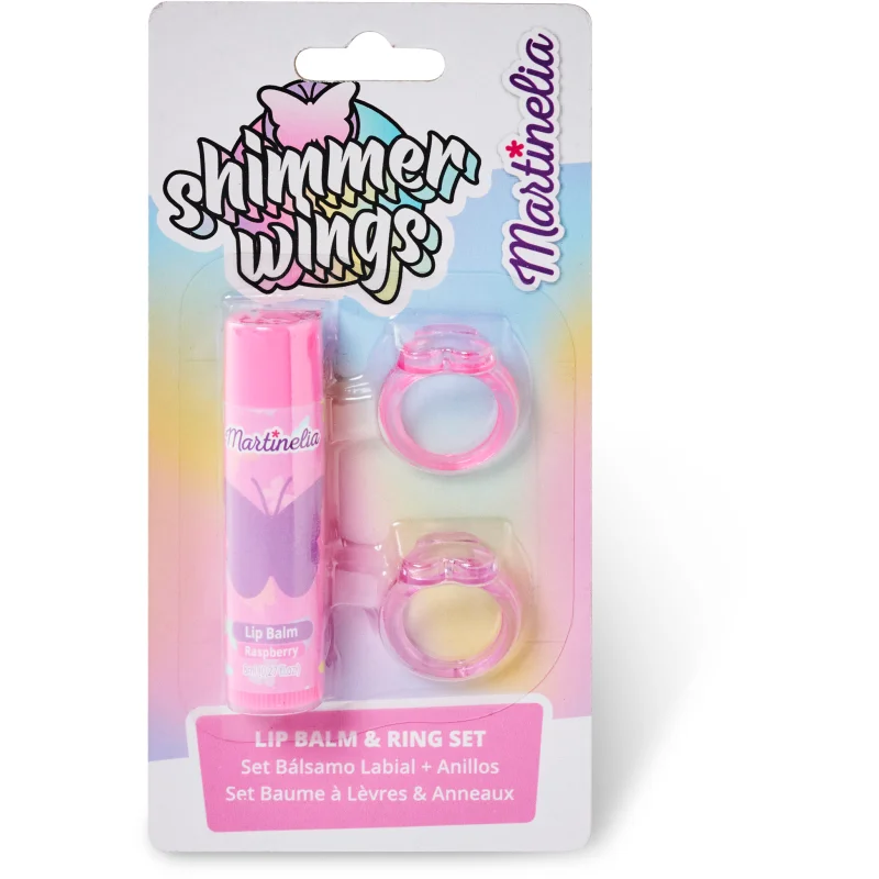 Martinelia Shimmer Wings Lip Balm & Ring Set комплект за деца