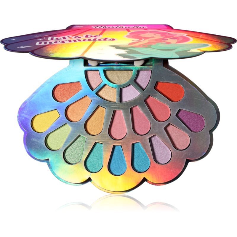 Martinelia Let´s be Mermaid Eyeshadow Palette палитра от сенки за очи с апликатор за деца