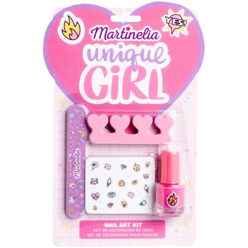 Martinelia Super Girl Nail Art Kit комплект за маникюр за деца