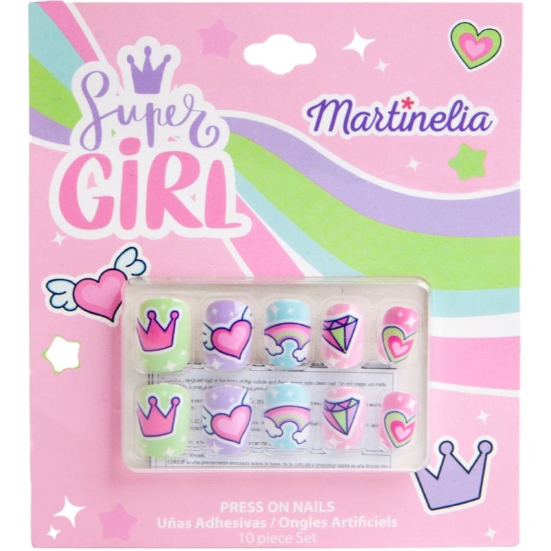 Martinelia Super Girl Nails Изкуствени нокти за деца