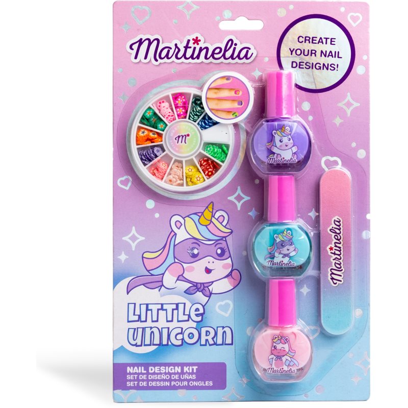 Martinelia Little Unicorn Nail Design комплект за нокти за деца - Комплект - Сравни цени от 1 магазин с безплатна доставка