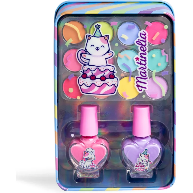 Martinelia Yummy Eyes & Nails Tin Box комплект за деца 3+
