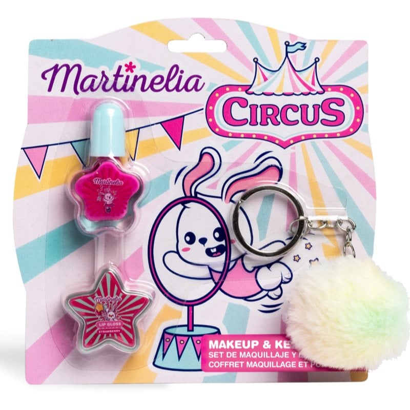 Martinelia Circus Makeup & Keychain комплект за деца 3+