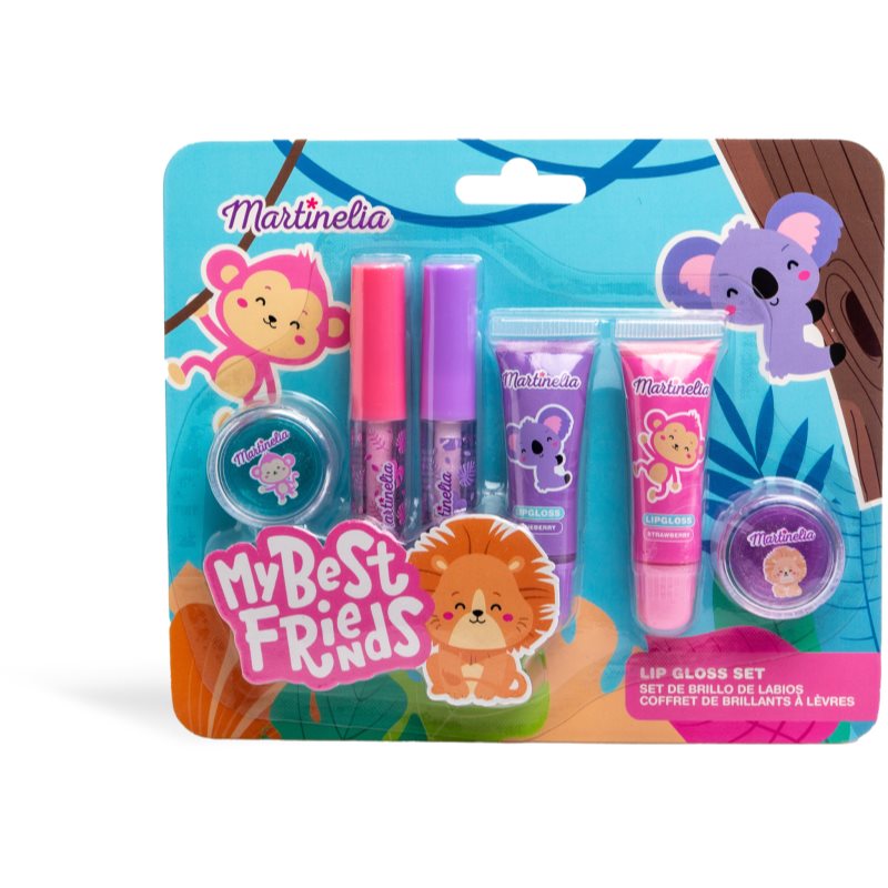 Martinelia My Best Friends Lip Gloss Set комплект гланц за устни за деца - Комплект - Сравни цени от 1 магазин с безплатна доставка