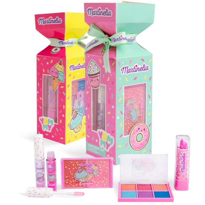 Martinelia Yummy Candy Beauty Set комплект за гримиране на лицето за деца - Комплект - Сравни цени от 1 магазин с безплатна доставка