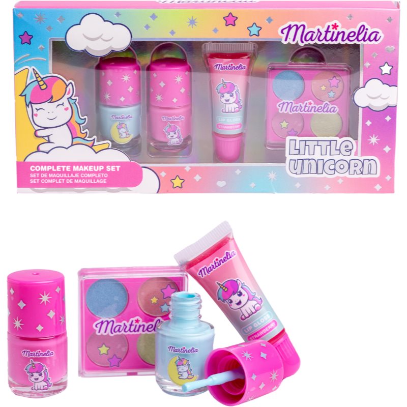 Martinelia Little Unicorn Complete Makeup Set подаръчен комплект за деца - Комплект - Сравни цени от 1 магазин с безплатна доставка