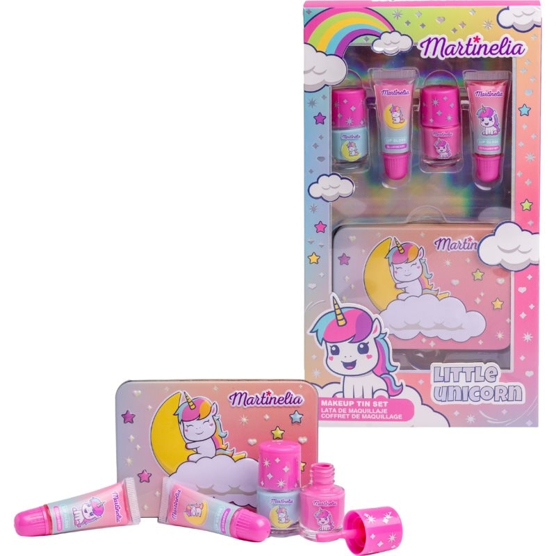 Martinelia Little Unicorn Makeup Tin Set подаръчен комплект за деца - Комплект - Сравни цени от 1 магазин с безплатна доставка