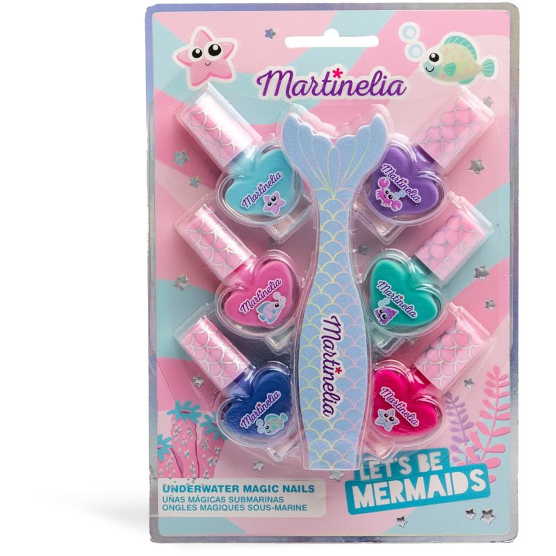 Martinelia Let´s be Mermaid Nail Set комплект за нокти за деца - Комплект - Сравни цени от 1 магазин с безплатна доставка