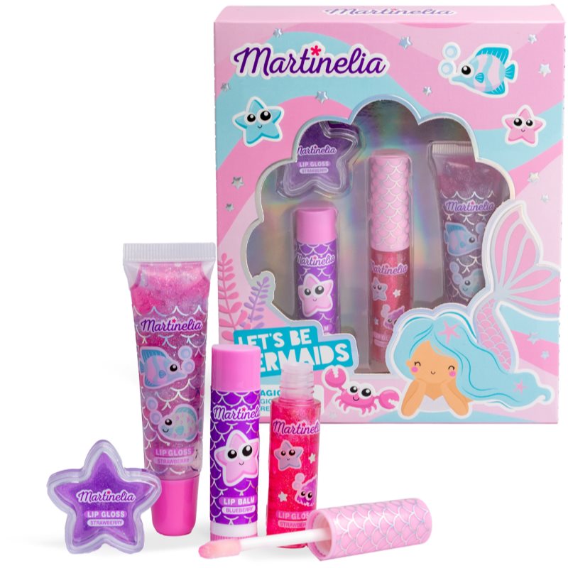 Martinelia Let´s be Mermaid Lip Magic Set комплект за устни - Комплект - Сравни цени от 1 магазин с безплатна доставка