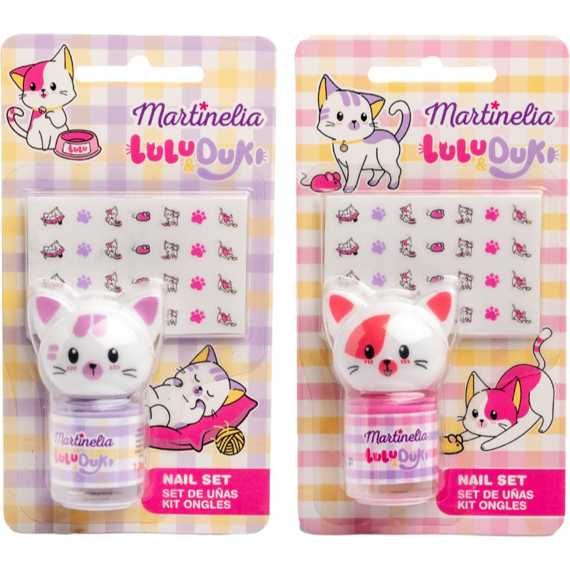 Martinelia Lulu & Duki Nail Set подаръчен комплект за деца - Комплект - Сравни цени от 1 магазин с безплатна доставка